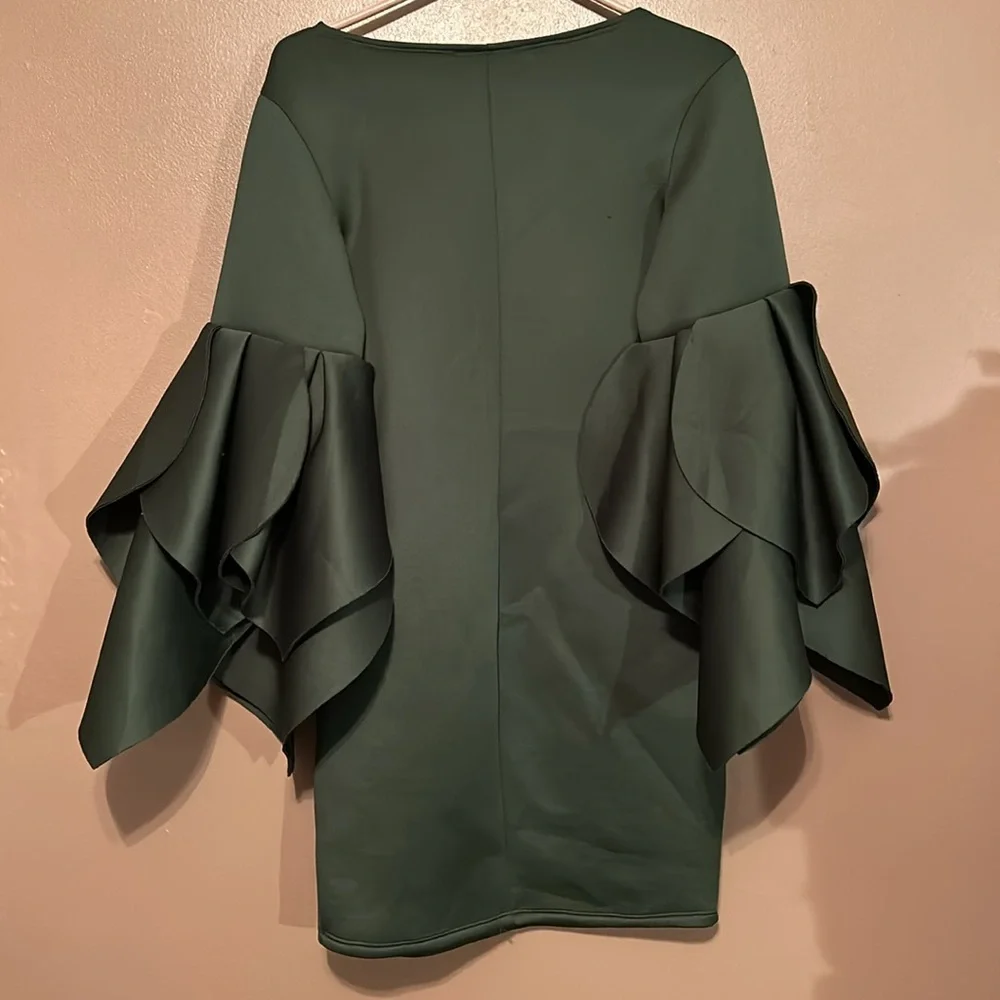 JASMINE GREEN DRESS - Picture 7 of 11